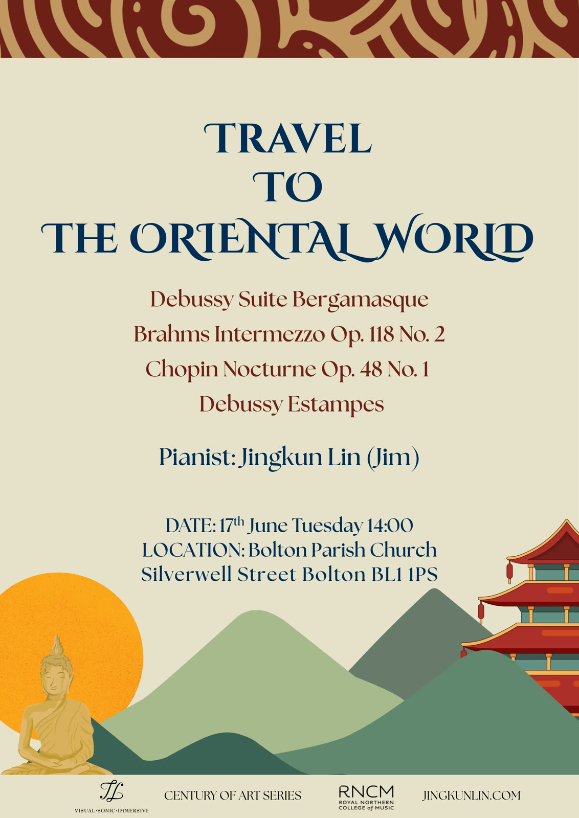 Travel to the Oriental World活动海报